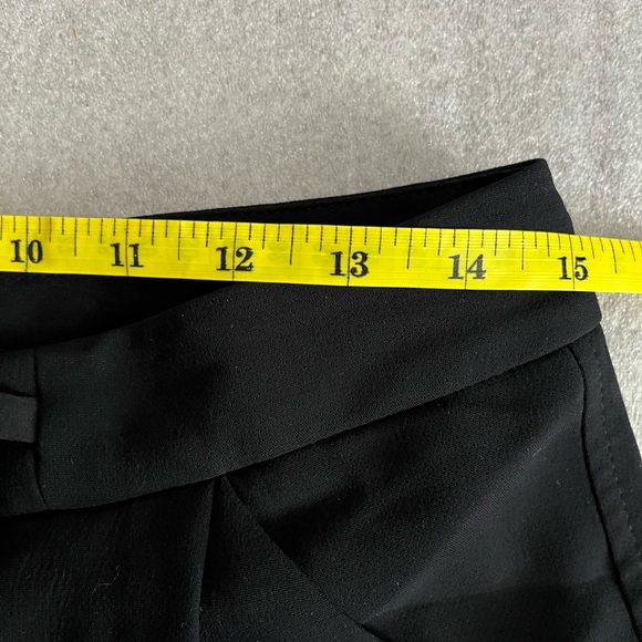 [US2]Wilfred Aritzia Allant Black Tie-Waist Crops Career Joggers - Picture 6 of 9